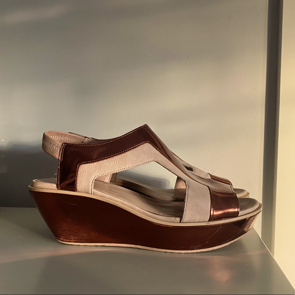 Platform Camper Sandals (size 9)